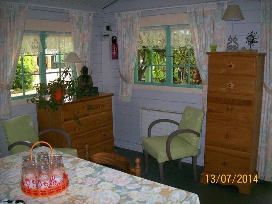 Le Chalet De La Grenouille Verte Tursac Εξωτερικό φωτογραφία